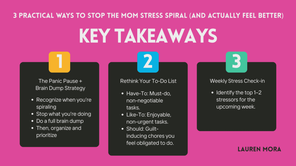 Managing Mom stress